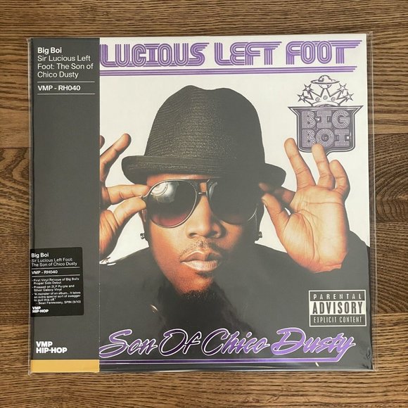 Big Boi Sir Lucious Left Foot 2-LP ~ Exclusive Colored Vinyl + Stencil ~ New! - Picture 2 of 3